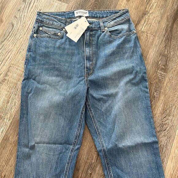 Derek Lam 10 Crosby Eden High-Rise Slim Crop Denim Blue Jeans Size 29 NWT - Picture 4 of 7